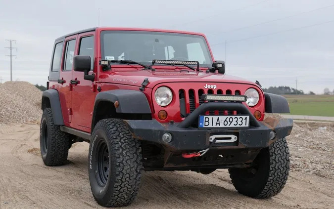 jeep wrangler Jeep Wrangler cena 74900 przebieg: 225000, rok produkcji 2008 z Łapy